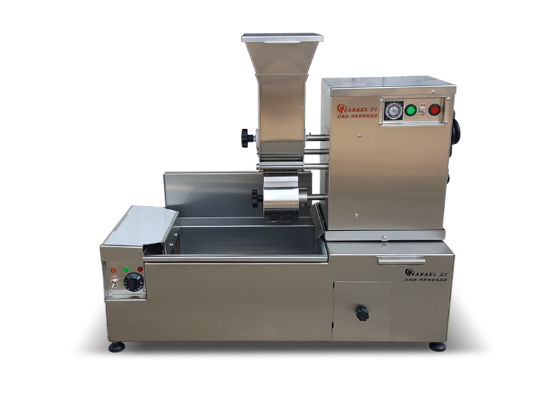 18 liter right side electric fryer counter top with automatic falafel machine